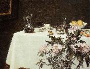 Henri Fantin-Latour Still Life, Corner of a Table, Spain oil painting artist